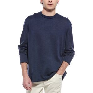 7 For All Mankind Mens Crewneck Sweater, Blue
